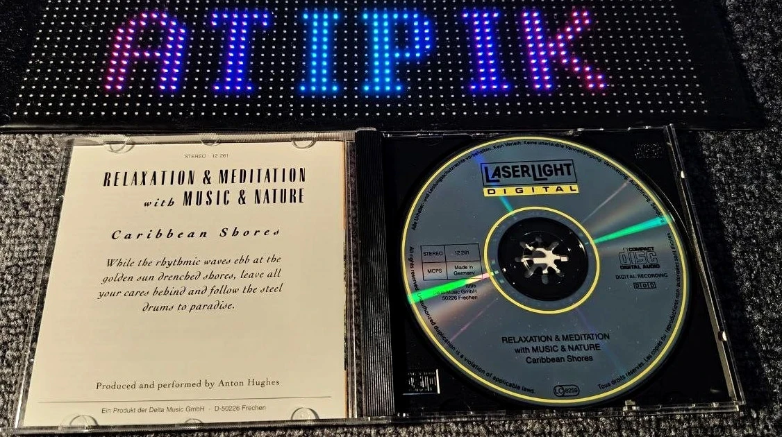 🌴 Cd Collector Alemán "Caribbean Shores" Relajación y Meditación - Raro En Francia 🌊😌 – photo 3